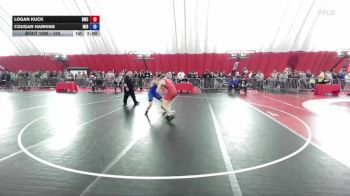 150 lbs Champ. Round 1 - Logan Kuck, Ringers Wrestling Club vs Cougar Harkins, Middleton