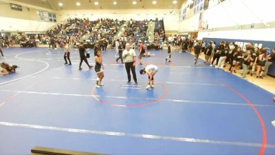 120 lbs Cons. Round 3 - Dhalia Esqueda, Osoway vs Chloe Ruiz, Santa Ana Wrestling Club