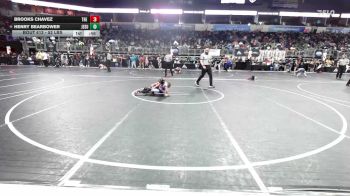 52 lbs Round Of 16 - Brooks Chavez, The Colosseum Training Center vs Henry Bearbower, Jesup Mat Club