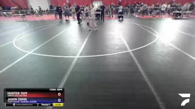 102 lbs Cons. Semi - Hunter Taff, Wrestling Factory vs Jaxon Ennis, Team Nazar Training Center