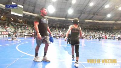 58 lbs Round Of 32 - Ricky Wiggins, Westshore Wrestling Club vs Camila Ramirez, Team Aggression