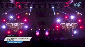 The California All Stars - Mesa - Rouge [2023 L4.2 Senior Coed Day 3] 2023 Spirit Sports Palm Springs Grand Nationals