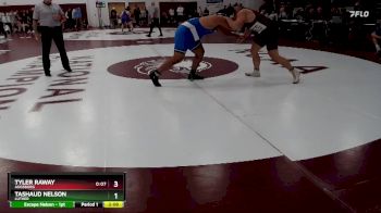 285 lbs Cons. Semi - Tyler Raway, Augsburg vs Tashaud Nelson, Luther