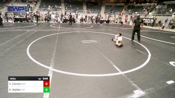 60 lbs Rr Rnd 4 - Callan Carson, Salina Wrestling Club vs King Walker, Tulsa Blue T Panthers