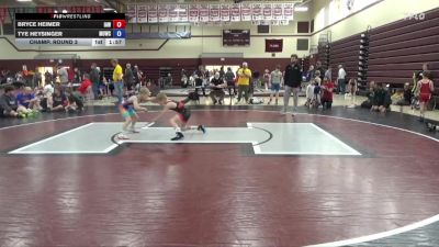 70.5-76 Champ. Round 3 - Bryce Heimer, Immortal Athletic WC vs Tye Heysinger, Mustang WC