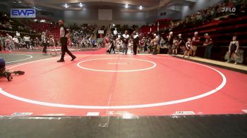 58 lbs Consolation - Kade Fahlenkamp, Tuttle Wrestling vs Izayah Brasher, Buck Pride Wrestling