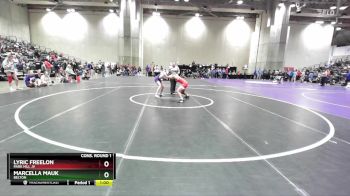 105 lbs Cons. Round 1 - Marcella Mauk, Belton vs Lyric Freelon, Park Hill JV