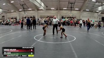 50 lbs 5th Place Match - Ira Diaz, Baltimore Wrestling Club vs Kenzo Wilson, Baltimore Wrestling Club