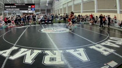 190 lbs Champ. Round 1 - Grady Cloyd, Sunnyvale Wrestling Club vs Achilles Evans, Colorado