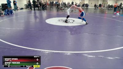 102 lbs Placement (4 Team) - Emmet Mercier, LSH vs Wyatt Stoks, Canby