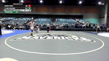 197 lbs 5th Place - Aiden Ford, Big Bend vs Tyler Hodges, Cal Poly