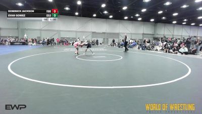 102 lbs Rr Rnd 2 - Dominick Jackson, Funky Singlets 12U vs Evan Gomez, Colorado Hammers 12U