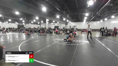 109 lbs Final - Jesus Gallegos, NM Gold vs Santino Martinez, Izzy Style NM Beast