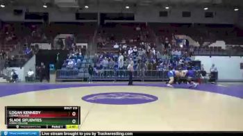 285 lbs Cons. Round 2 - Slade Sifuentes, Loras College vs Logan Kennedy, Luther College