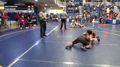 130 lbs Consy 2 - Rolly Walylko, Bishop McCort vs Evan Bender, Eagle W.C.