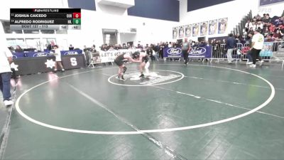 113 lbs Cons. Round 1 - Alfredo Rodriguez, Hillcrest vs Joshua Caicedo, Corona