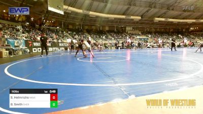 110 lbs Consolation - Stone Helmrichs, Waverly Area Wrestling Club vs Braylen Smith, Sherman Challengers