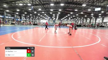 132 lbs Rr Rnd 2 - Ashton Kuchar, Team Nebraska Silver vs Keagan Oler, Camp Reynolds Wrestling Club