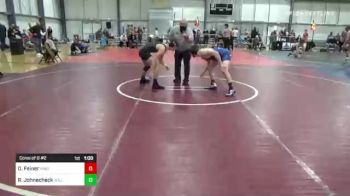 132 lbs Consi Of 8 #2 - Owen Feiner, Nwo vs Ryker Johnecheck, Williamston