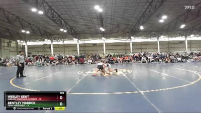 102 lbs Round 2 (4 Team) - Wesley Kent, Sublime Wrestling Academy vs Bentley Maddox, Team Northwest