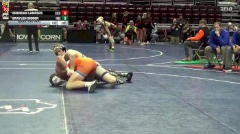 2A-190 lbs Quarterfinal - Braylen Bieber, Independence vs Brendan Lamfers, Sioux Center