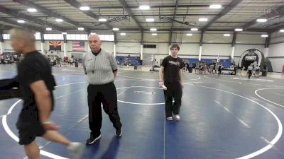 130 lbs Rr Rnd 5 - Kellan Fay, Mat Monsters vs Tristen Bedonie, No Team