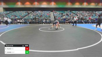 157 lbs Round Of 32 - Colton Sund, Wisconsin-Eau Claire vs Tyler Jones, UNATT-Utah Valley