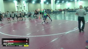 190 lbs Round 4 (10 Team) - Warren Davis, Palm Bay vs Ricky Herman, Camden Socs