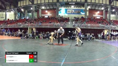 138 lbs Round 7 (8 Team) - Jesse Loges, Blair vs Lukas Larsen, Gretna