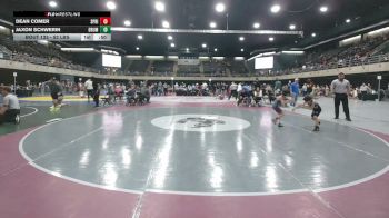 52 lbs Quarterfinal - Dean Comer, Spring Lake vs Jaxon Schwerin, Drumore