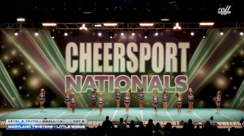 Maryland Twisters - Little Winds [2026 L2 Youth - Small - A Day 2] 2026 CHEERSPORT National All Star Cheerleading Championship