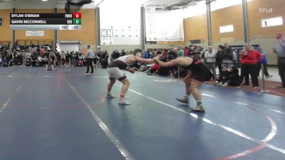 190 lbs Consi Of 8 #2 - Dylan O'Brian, Fairfield Warde vs Gavin Mcconnell, Bedford