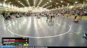 132 lbs Cons. Round 1 - Traven Blevins, Mountain View vs Stephen Yeager, Syracuse
