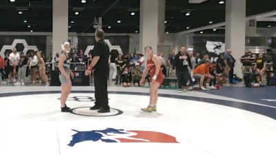 120 lbs Cons. Rd Of 16 - Ramona Reinitz, Washington vs Savannah Bell, South Dakota