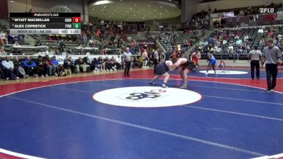 6A 285 lbs Semifinal - Alex Copestick, Fayetteville High School vs Wyatt Macmillan, CABOT HIGH SCHOOL