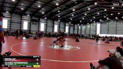 100 lbs Final - Victoria Witherspoon, Lady Pitbulls vs Sophia Lee, Girls With Grit Red