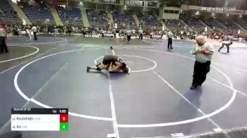 160 lbs Round Of 32 - Jacob Krumholz, Cherry Creek High School vs June An, Hub City WC