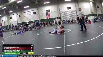 185 lbs Round 2 (6 Team) - Tryston Engelhardt, Kearney Matcats - Gold vs Timothy Melrose, Jr Titans