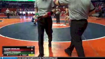 1A 195 lbs Cons. Semi - Connor Steidinger, Fairbury (Prairie Central) vs Cooper Wendling, Tremont