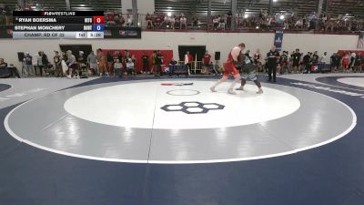 125 kg Champ. Rd Of 32 - Ryan Boersma, Illinois Regional Training Center/Illini WC vs Stephan Monchery, Boone RTC