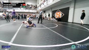 62 lbs Rr Rnd 5 - Collins Mcclendon, Viking Wrestling Club vs Autumn Foust, Keystone Kids Wrestling Club