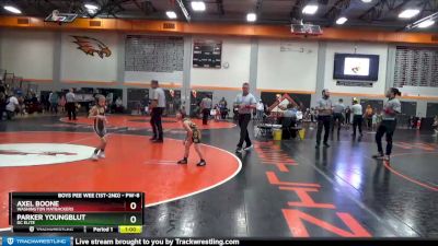 PW-8 lbs Quarterfinal - Axel Boone, Washington Matbackers vs Parker Youngblut, DC Elite