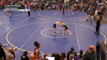 145 lbs Champ. Round 2 - Lilyanna Stappenbeck, Frewsburg vs Emma Gallaway, Alexander