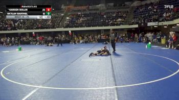 70 lbs Round 1 - Karsen Bollin, Jack Pine Savage vs Skylah Barthel, MN Elite
