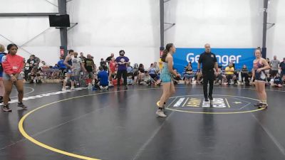 56 lbs Rr Rnd 7 - Carolyn Geckler, Ohio Goons - W vs Lilly Runez, CT Whale - W
