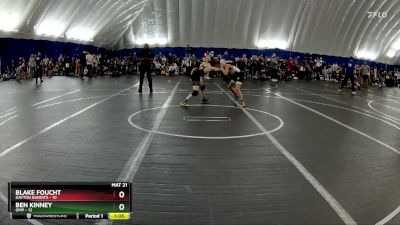 92 lbs Round 6 (8 Team) - Ben Kinney, OMP vs Blake Foucht, Dayton Bandits