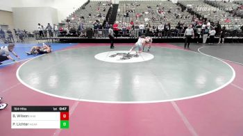 154-H lbs Consi Of 16 #2 - Brian Wilson, North Hunterdon, NJ vs Paul Lichter, Mac Arthur