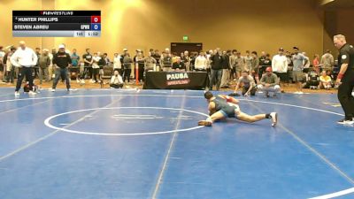 106 lbs Champ. Rd Of 32 - Hunter Phillips vs Steven Abreu, Gps Wrestling