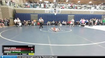 45 lbs Round 1 - Kinsley Smith, Mountain Man Wrestling Club vs Wrenley Reynolds, 208 Badgers