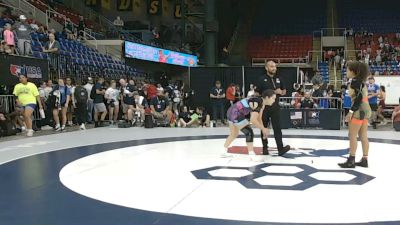 155 lbs 3rd Place Match - Symone Jewell, California vs Sarah Henckel, Connecticut